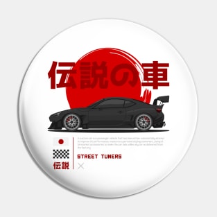 Midnight Racer Black GT 86 JDM Pin