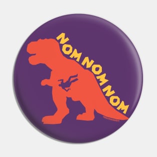 T-Rex NOMNOMNOM Pin