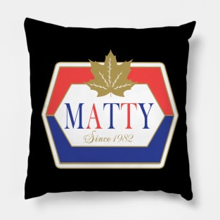 Matty Chef Canada Matheson logo Pillow