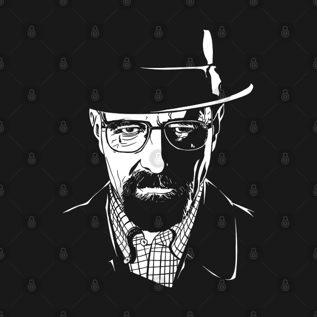 Heisenberg Scarred Kingpin's Portrait by umarerikstore