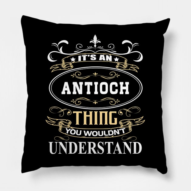 It's An Antioch Thing You Wouldn't Understand Pillow by ThanhNga