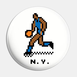 8-Bit Basketball - New York Pin