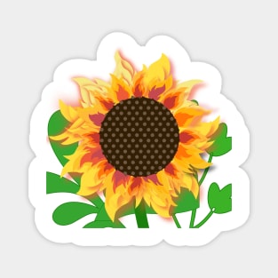 Sunflower Magnet