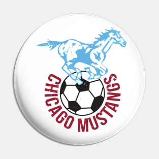 1967 Chicago Mustangs Vintage Soccer Pin