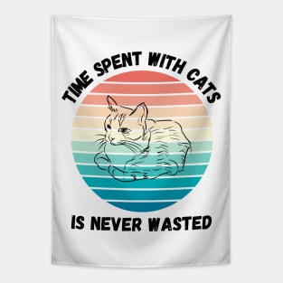 Cats Are Like Potato Chips You Cant Have Just One Tapestry