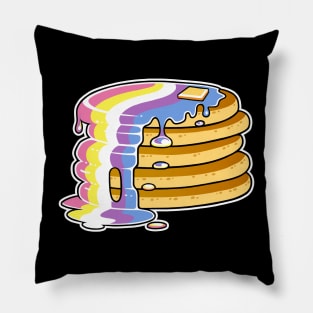 Bigender Pride Pancakes LGBT Pillow