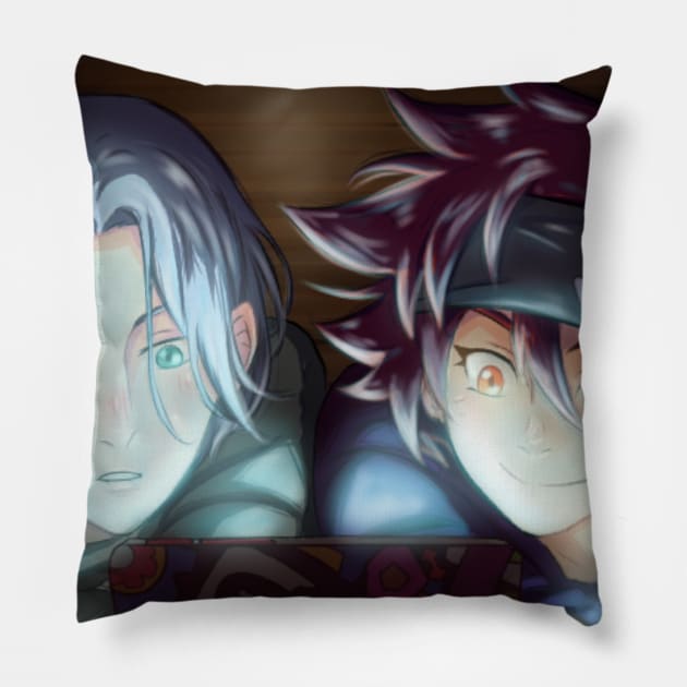 SK8 The Infinity Redraw Pillow by Sophprano