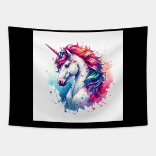 Unicorn Study - Fantasy AI Tapestry