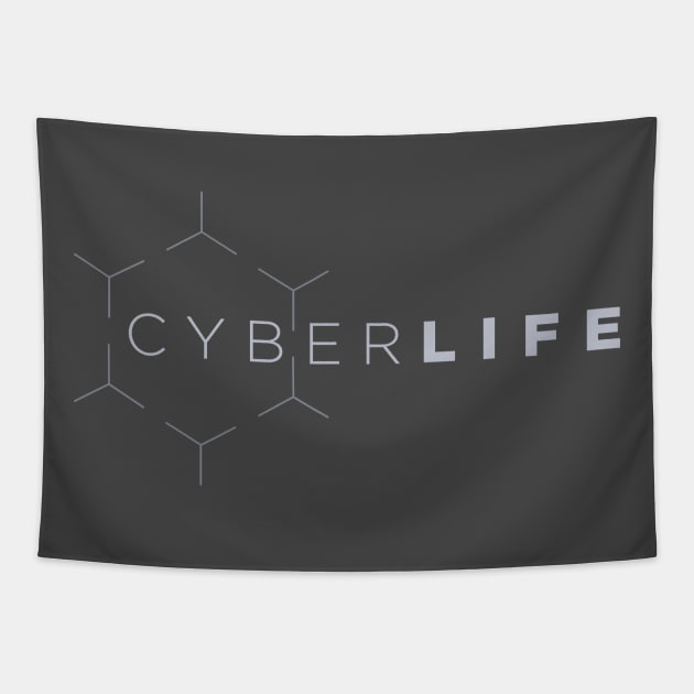 Cyberlife logo (No Background) Tapestry by bansheeinspace