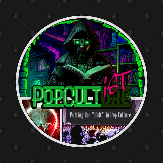 PopCultist Comic Logo by Geeks Under the Influence 