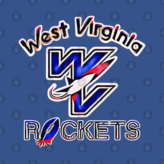 West Virginia Rockets Football by Kitta’s Shop