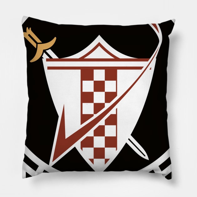 VF-24 Red Checkertails Squadron Pillow by MBK