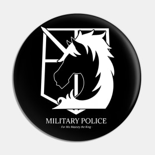 attack on titan logo military police Pin