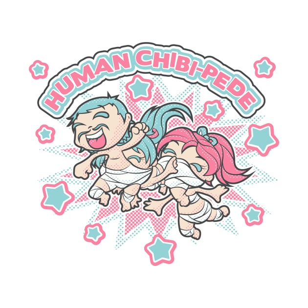 Human Chibipede by Serkworks