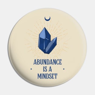 Abundance Mindset Mystical Esoteric Pin