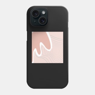 Topographic Pattern Phone Case