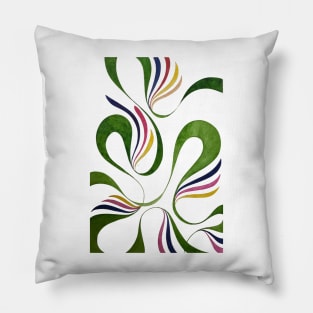 hand drawn pattern Pillow