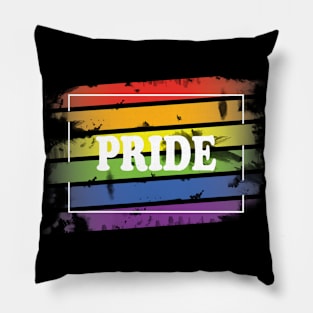 Work That Pride! (Black & White Version) Pillow