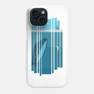 Catching a big fish Phone Case