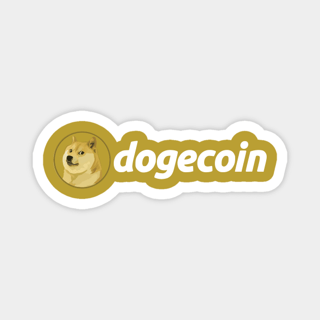 dogecoin stonk Magnet by kareemelk