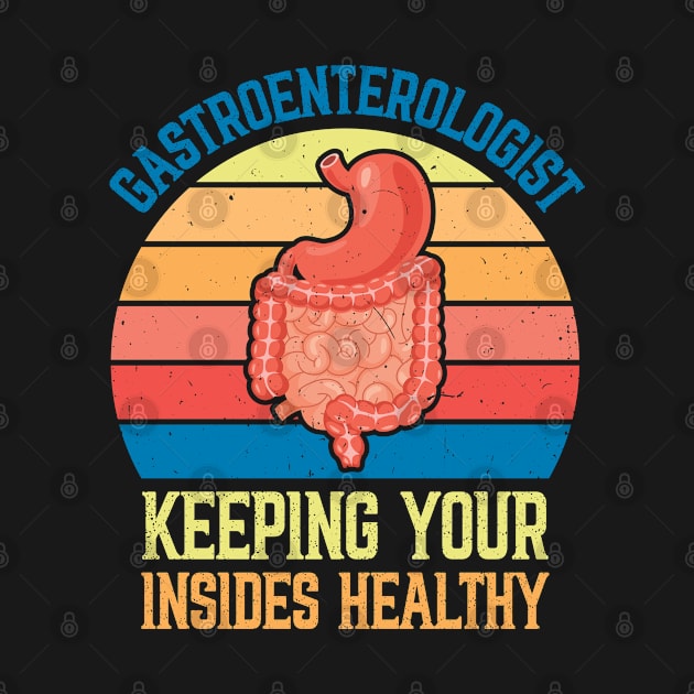 Retro Gastroenterologist Keeping Your Insides Healthy by White Martian