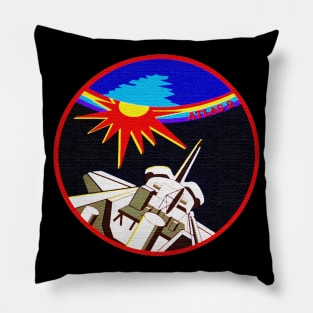 Black Panther Art - NASA Space Badge 37 Pillow