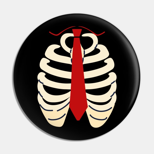 Human Skeleton Costume Pin by Introvert Home 