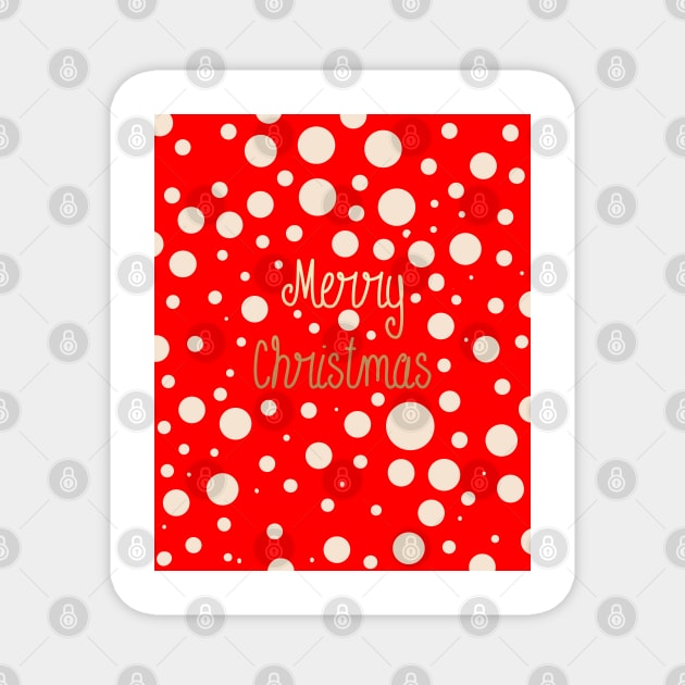 Merry Christmas Special Treat Card Magnet by Le petit fennec