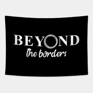 'Beyond Borders' Refugee Care Shirt Tapestry