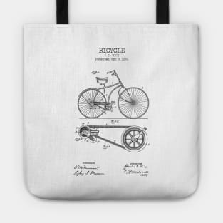 BICYCLE patent Tote