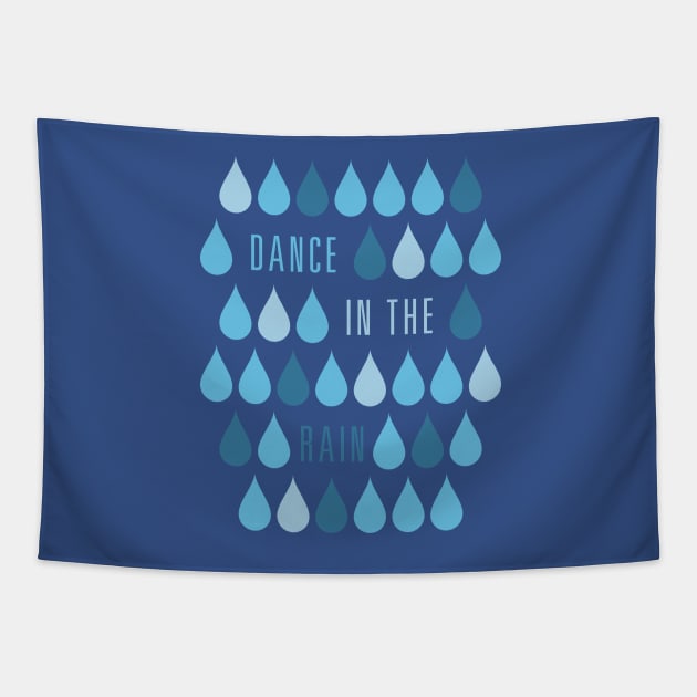 Dance In The Rain Tapestry by oddmatter