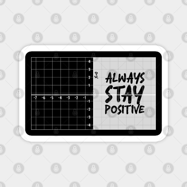 always stay positive Magnet by OBO market