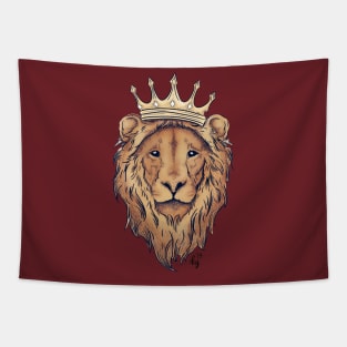 Liam the Lion (color) Tapestry