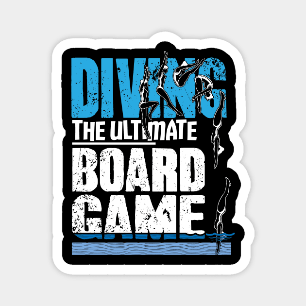 Diving The Ultimate Board Game Magnet by captainmood