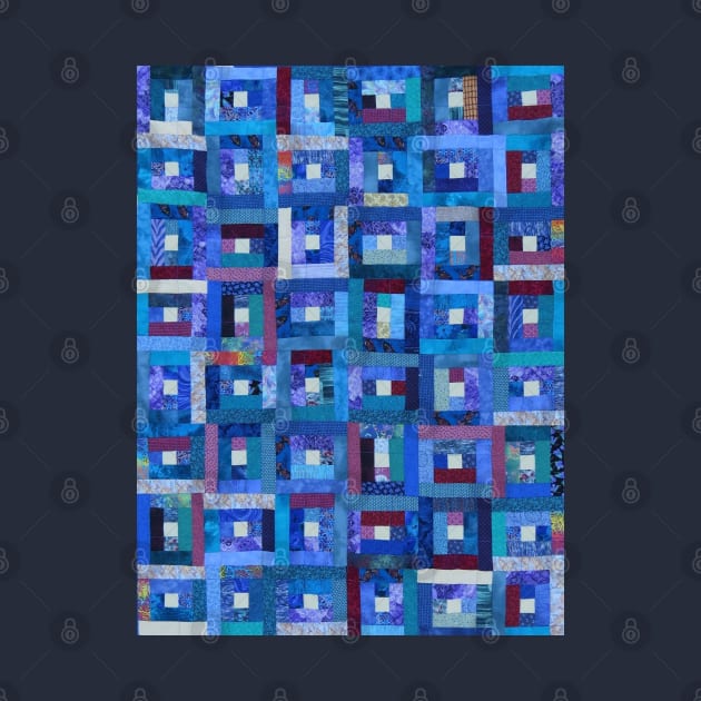 Blue Note Quilt by JeanGregoryEvans1