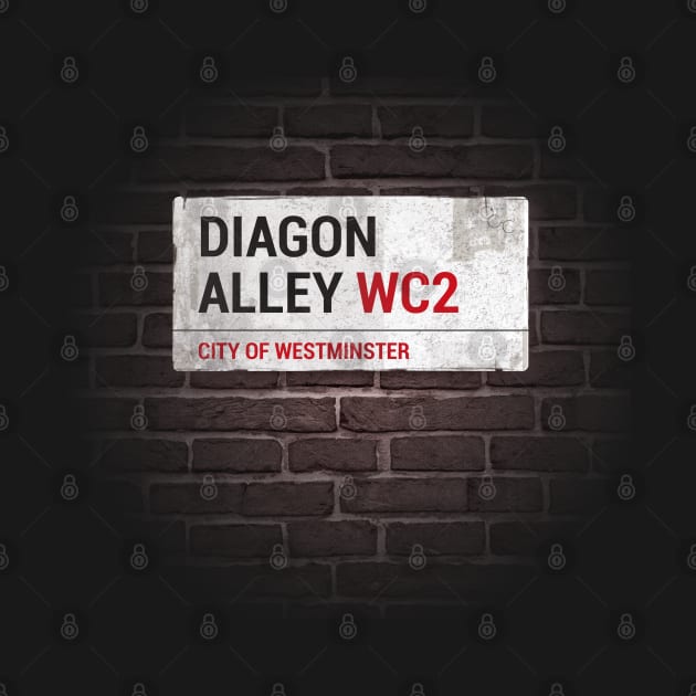 Diagon Alley by Curvilineo