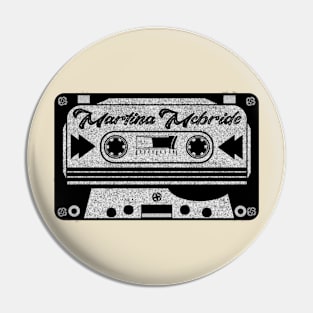 martina cassette Pin