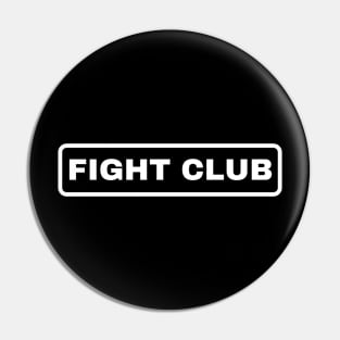 Fight Club Pin