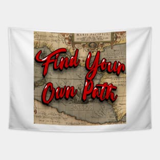 Find Your Own Path Tapestry
