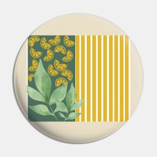 lemon tree stripes Pin