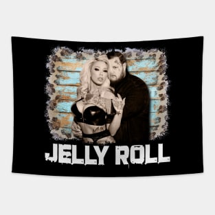 Graphic Musical Jellyroll Funny Gift Tapestry