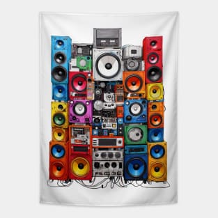 pure techno sound system vintage music audio hifi setup Tapestry