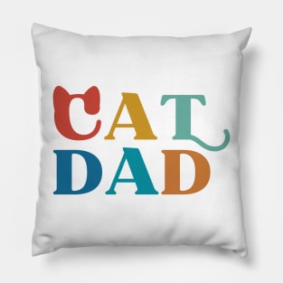 Cat Dad Pillow