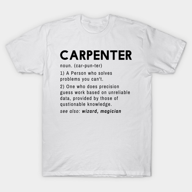 funny carpenter shirts