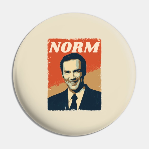 NORM - classic Pin by LAKOSH