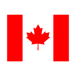 Simple Canadian Flag T-Shirt