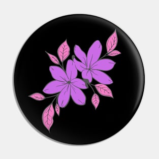 Flower design Pin