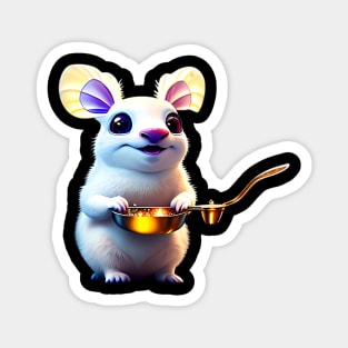 Flavor and Style in Your Kitchen: Discover our Rat Chef Printed Collection Magnet