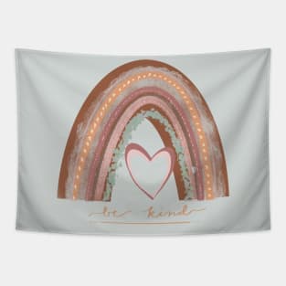 Be Kind Rainbow Tapestry