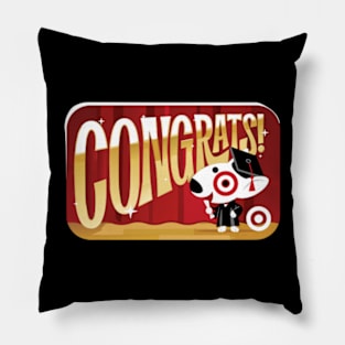 Happy Graduation Bullseye Team Member Pillow